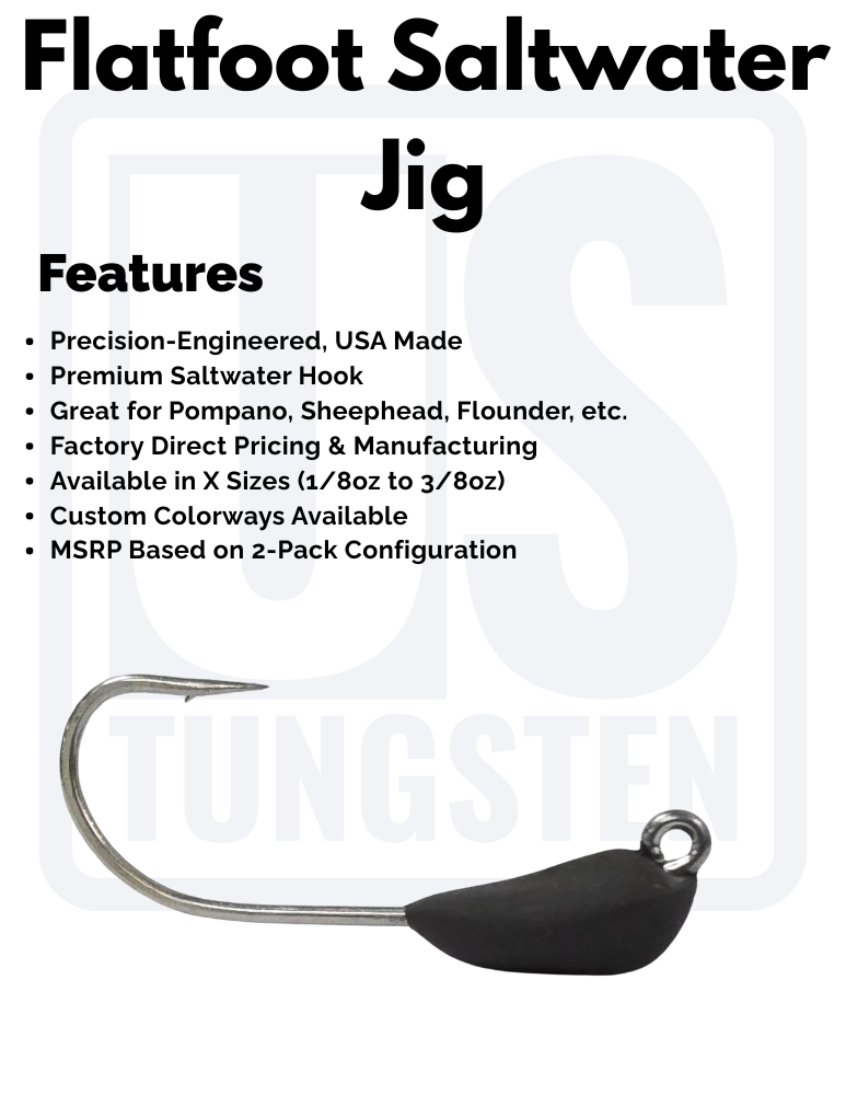 Flatfoot Saltwater Jig