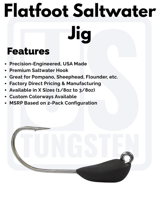 Flatfoot Saltwater Jig
